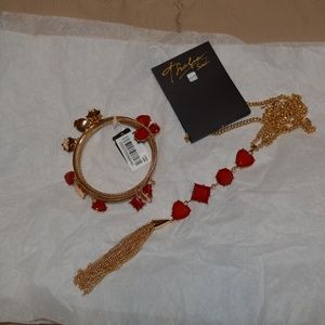 Thalia Sodi necklace and bracelet set - BNWT